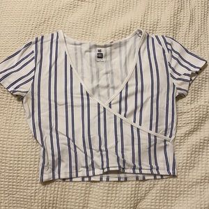 Pacsun Wrap Crop Top